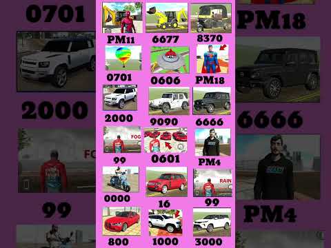All Real Code Indian Bike Driving 3D New Update Chaet Code #shorts #allcheatcode #gaming thumbnail