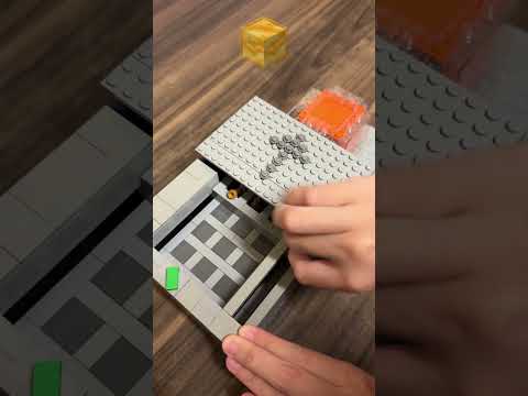 Crafting Minecraft Honey Block BUT Lego! 🍯 thumbnail