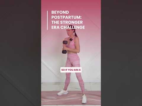 ✨New Challenge✨ Beyond Postpartum “Your Stronger Era” thumbnail