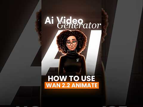 This AI Makes Your Avatar Come Alive (Wan 2.2 Animate) thumbnail