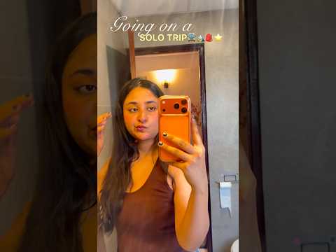 Going on a Solo Trip #minivlog #ytshorts #shorts thumbnail