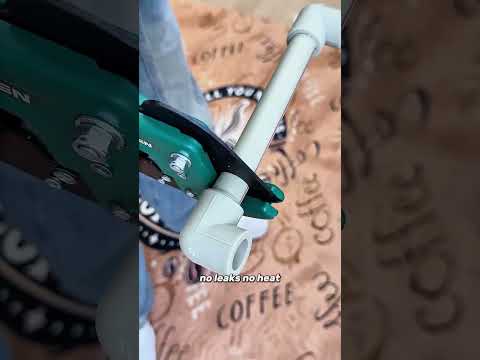 4-in-1 Water is pipe threader-cuts perfect threads every time! #PlumbingTools #HomeImprovement thumbnail