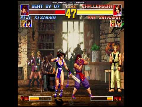 ? KOF'95 Mai ? Smart Strategy ? Eiji Couldn’t Find Any Chance To Attack! ⚡? thumbnail