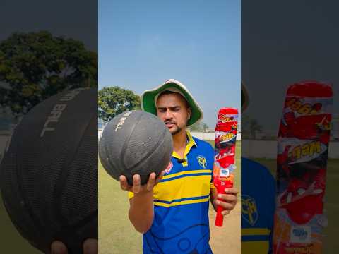 Spider-Man Bat Vs 5kg Iron Ball ? #cricketwithvishal #shorts thumbnail