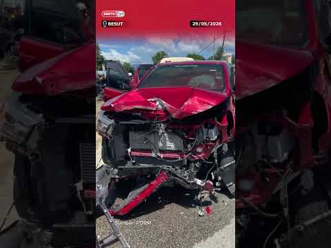 29 MEI - REMAJA LELAKI MAUT, KERETA BERTEMBUNG PACUAN EMPAT RODA thumbnail