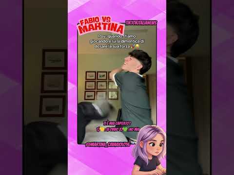 FABIO FERRUCCI NON DOSA LA FORZA MENTRE SCHERZA CON MARTINA CAVAIUOLO #tiktok #webboh #perte thumbnail