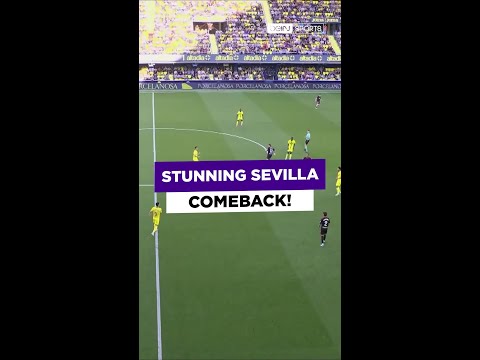 From two down to a 3-2 win - what a comeback from #Sevilla! #laliga #villarreal thumbnail