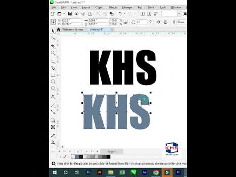 HOW TO CURVE TEXT IN COREL-DRAW thumbnail