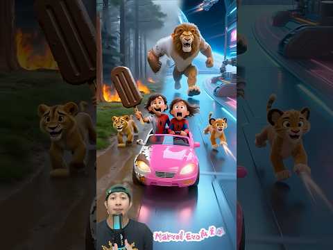 DIKEJAR HARIMAU RAKSASA‼️??@Marvel.Evolution #remix #dubbing #trending thumbnail