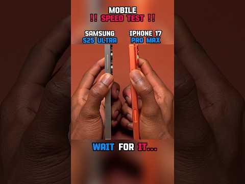 ☠️⚡ IPHONE 17 PRO MAX VS SAMSUNG S25 ULTRA SPEED TEST!! thumbnail