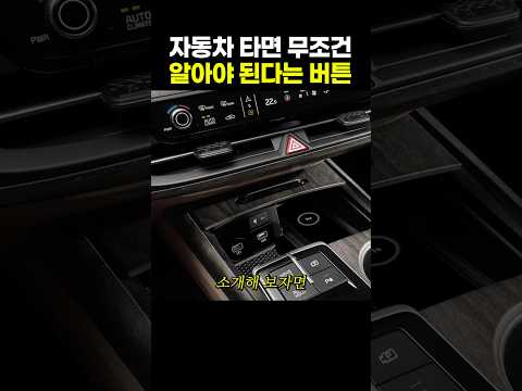 자동차 타면 무조건 알아야 되는 버튼 thumbnail