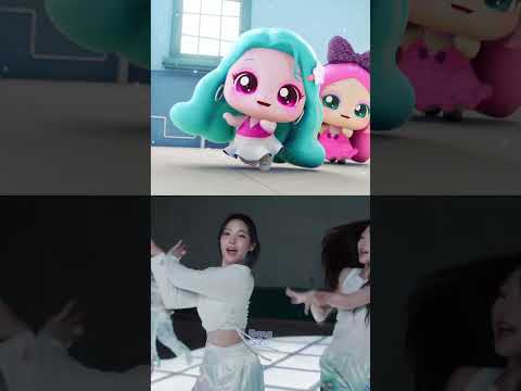 Teenieping X Hearts2Hearts 'STYLE' #h2h #hearts2hearts_style #shorts thumbnail