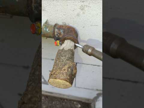 Great DIY Plumbing Hacks! How to Remove Broken Faucet Threads from a Pipe #diy #plumbing #tricks thumbnail