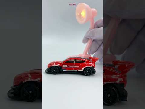 Hot Wheels Ford Mustang Mach-e 1400 Spoof Pink Luxo Lamp #shorts thumbnail