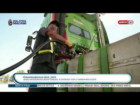 5 JUN - BPG - PENAMBAHBAIKAN SKDS, SKPS: 8,862 KENDERAAN DIDAFTARKAN, 8 SYARIKAT RAYU TAMBAHAN KUOTA thumbnail
