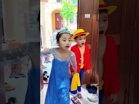 路飞受伤，小路飞和姐姐照顾路飞#海贼王 #路飞 thumbnail