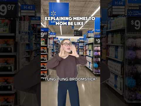 Explaining memes to mom be like #comedy #skit #pov #funny thumbnail