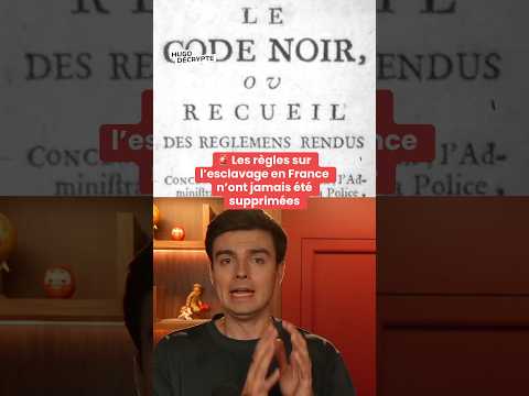 🚨 Les règles sur l’esclavage en France n’ont jamais été supprimées thumbnail