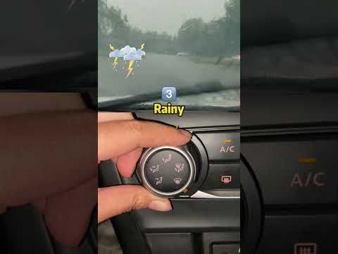 How to use the car air conditioning button? #car thumbnail