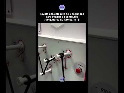 Toyota usa este reto de 5 segundos para evaluar a sus futuros trabajadores de fábrica 😍 thumbnail