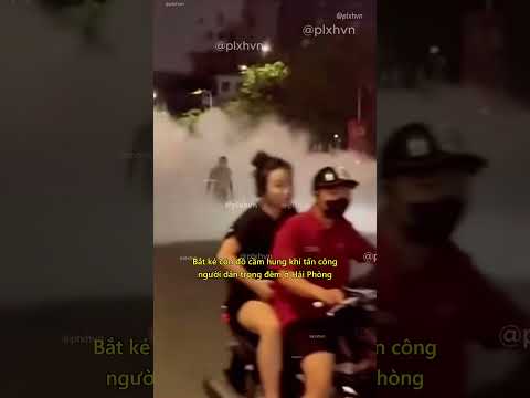 Bắt kẻ côn đồ cầm hung khí tấn công người dân trong đêm ở Hải Phòng #tintuc #haiphong #shorts thumbnail