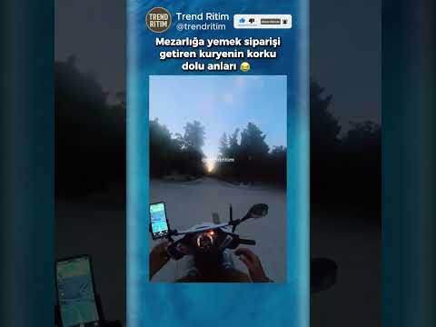 Mezarlığa Sipariş Getiren Kuryenin Korku Dolu Anları 😂😄 thumbnail