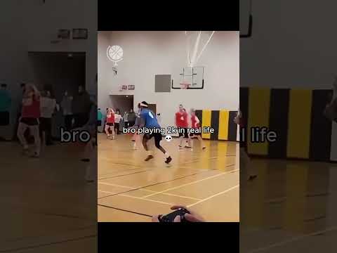 He got ultra realistic graphics 🤣 #basketball thumbnail