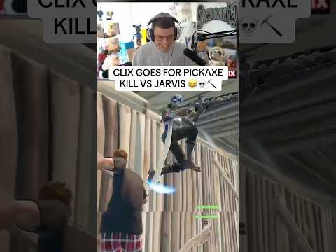 Clix Tries to PICKAXE in 1v1 with FaZe Jarvis 😭 thumbnail