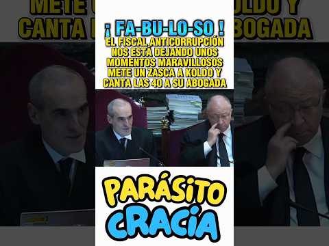 ?¡ FA-BU-LO-SO !?EL FISCAL ANTICORRUPCIÓN ALEJANDRO LUZÓN NOS ESTÁ DEJANDO MOMENTOS MARAVILLOSOS thumbnail