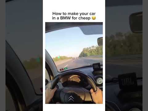 How to BMW your car for cheap! ? Sub for more! #shorts thumbnail