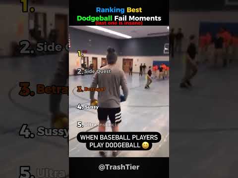 Ranking The Best Dodgeball Fail Moments Ever!💀😱 thumbnail