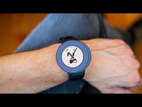 Clock becomes a watch thumbnail