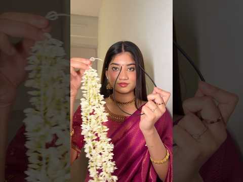 Hairband Gajra Hack 💖🌸 thumbnail