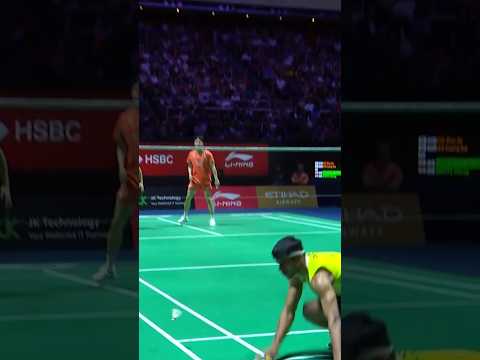 Spot-on placement! #shorts #badminton #BWF thumbnail