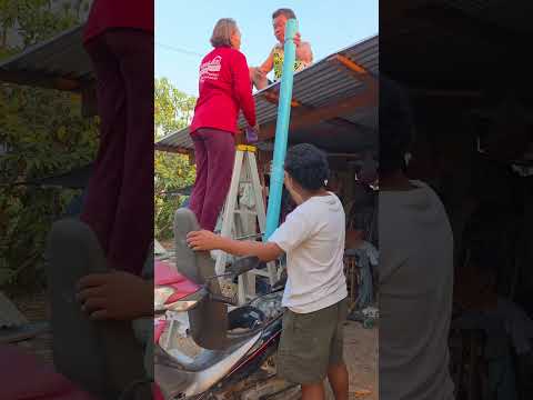 อย่าพึ่งขึ้นมาเด้อเทออ้ายเอาท่อลงแปบนึ่ง #funny #ขึ้นหน้าฟีด thumbnail