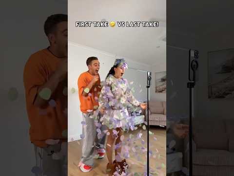 FAIL!🤣😭 - Jasmin and James #blooper #funny #couple #shorts thumbnail