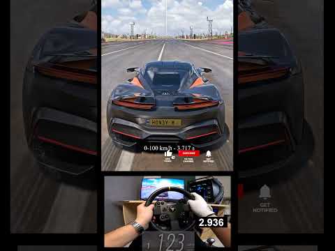 #2046 '20 Automobili Pininfarina Battista Full Throttle to 300 KMH Acceleration #shorts thumbnail