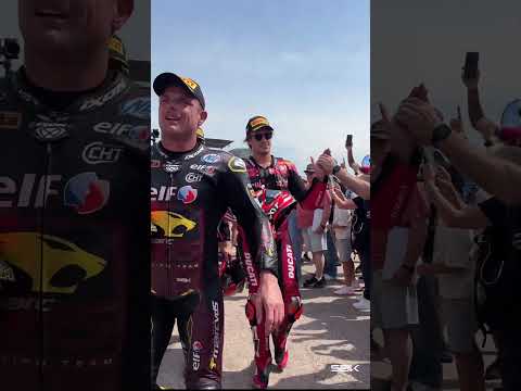 The party that never misses at Aragon! 🥁 | 2026 #AragonWorldSBK 🇪🇸 thumbnail