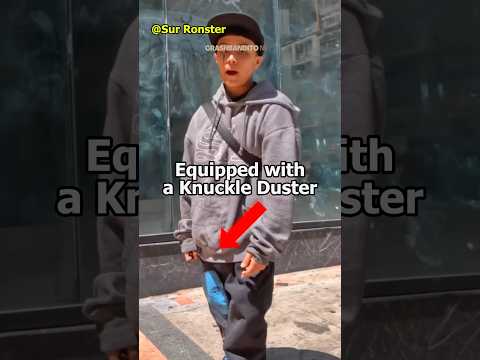 Kid With Knuckle Duster threatens Mini Porsche Driver thumbnail