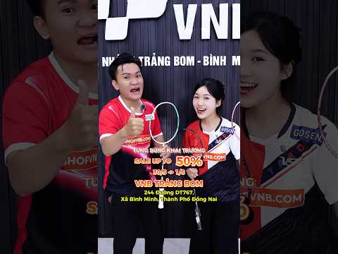 Săn Sale Deal Khủng tại Shop Cầu Lông Đồng Nai, Trảng Bom VNB Sport #badminton #caulong #shorts thumbnail