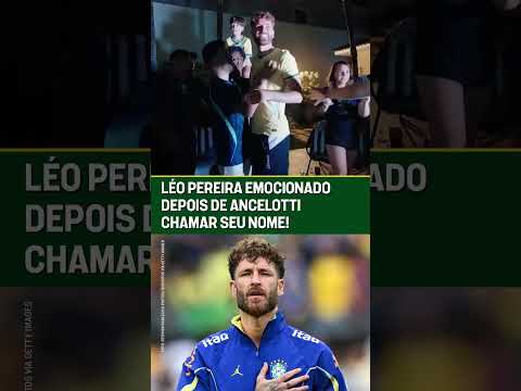 PULO NA PISCINA E MUITA FESTA! ??⚫ Léo Pereira garantiu vaga na lista final de Ancelotti #shorts thumbnail