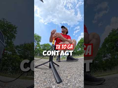 Tx to Ga off the mini! #hamradio #antenna #morsecode #hobby #radiocommunication thumbnail