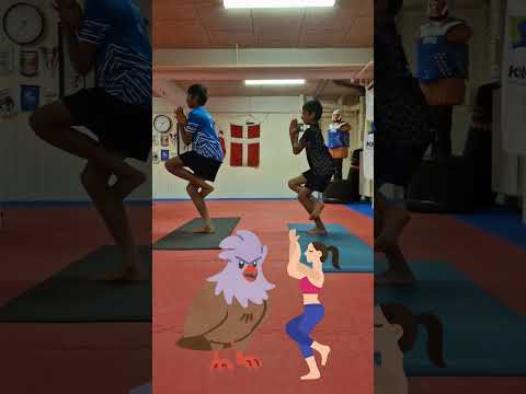 Fly Like an Eagle! Fun Yoga Pose for Kids (Garudasana Challenge!) ?#shorts #2winners #yoga thumbnail