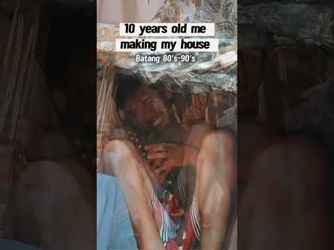 Yung ang galing mong gumawa ng bahay noon ?  #batang90s #funny thumbnail