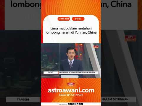 Lima maut dalam runtuhan lombong haram di Yunnan, China thumbnail