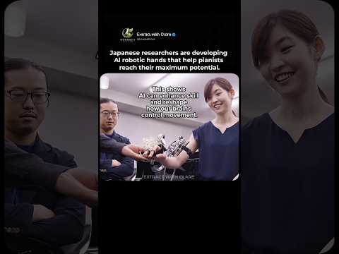 Japanese Scientists Created AI Robotic Hands for Pianists ?? thumbnail