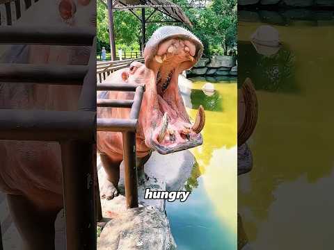 Is the hippopotamus sick?#shorts thumbnail