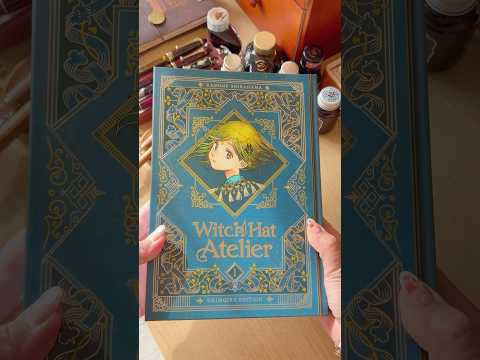 what's inside The Witch Hat Atelier Grimoire Edition #witchhatatelier #manga thumbnail