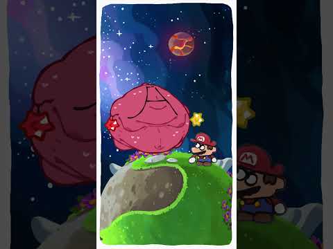 Hungry Luma 😨💩 | Super Mario Galaxy #shorts thumbnail