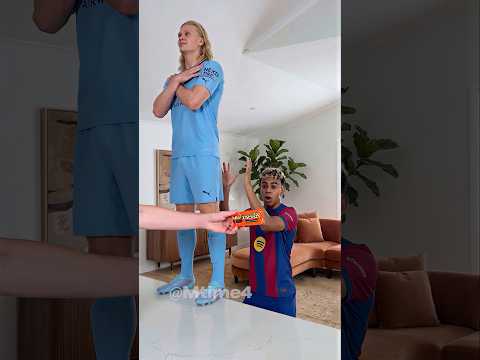 The Candy Bar Moment That Broke Haaland ?? #viral #haaland #meme thumbnail